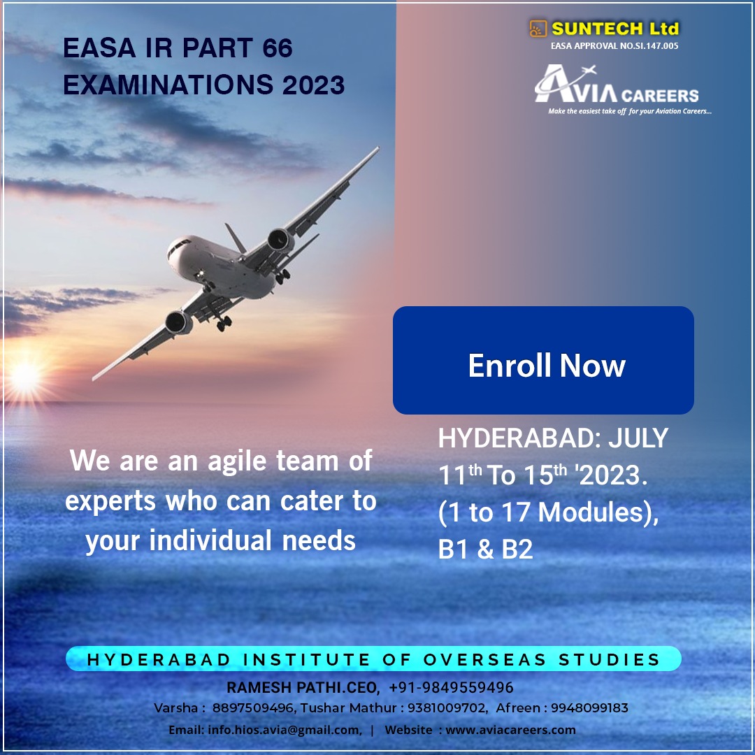 EASA Exams in July
