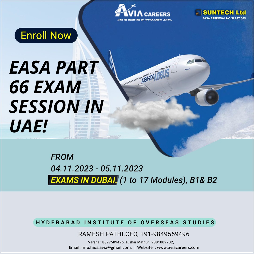 EASA Part 66 Exam in UAE