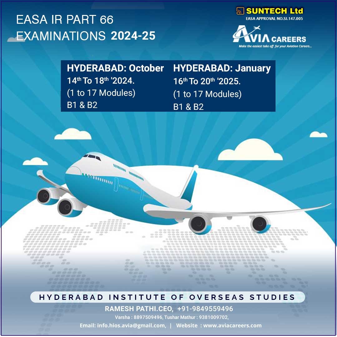 EASA EXAMS IN HYDERABAD